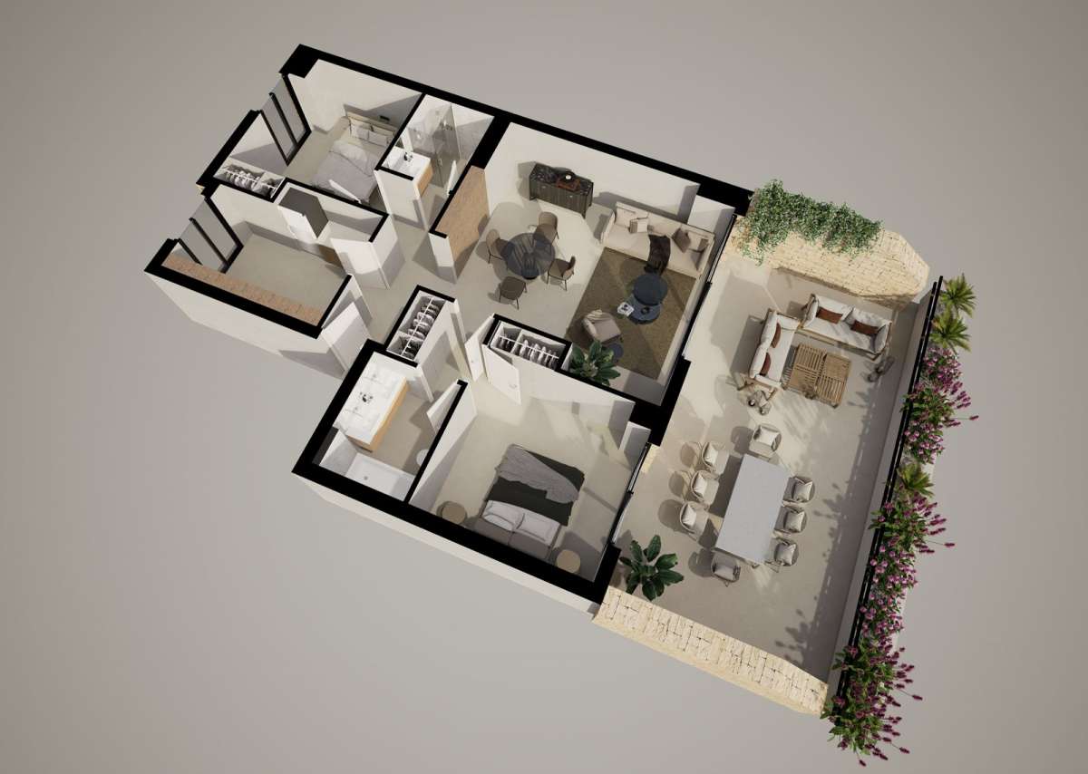 Verkoop. Appartement in Denia