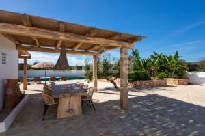 Bohemian chic renovated villa with enormous plot and guesthouse in Sant Jordi | Ibiza Estates