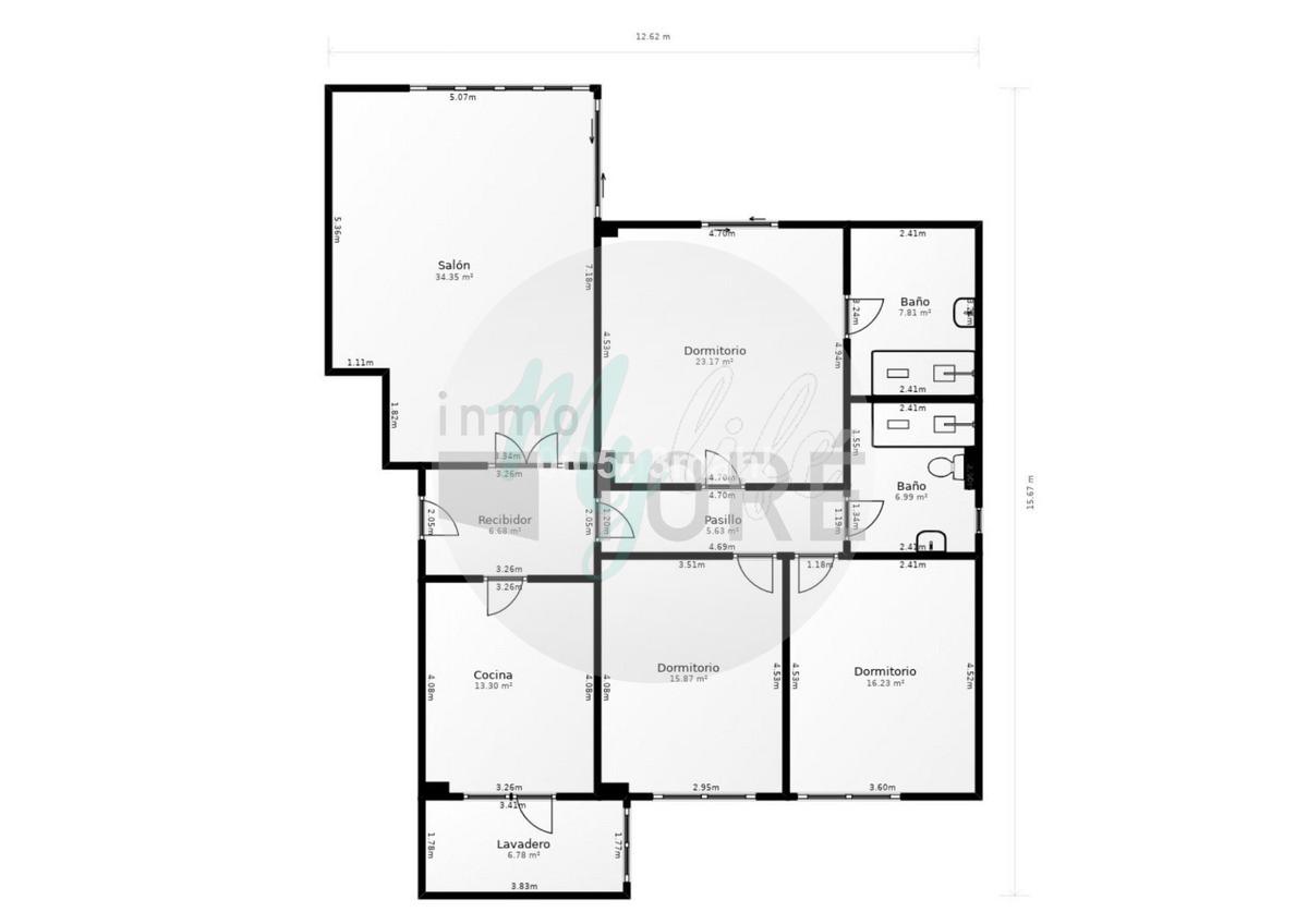 Media planta en El Palo