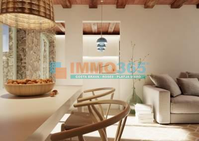 Comprar - Preciosa casa rehabilitada en venta - Santa Cristina de Aro - immo365costabrava - Terraza 3 - ISCAV332929