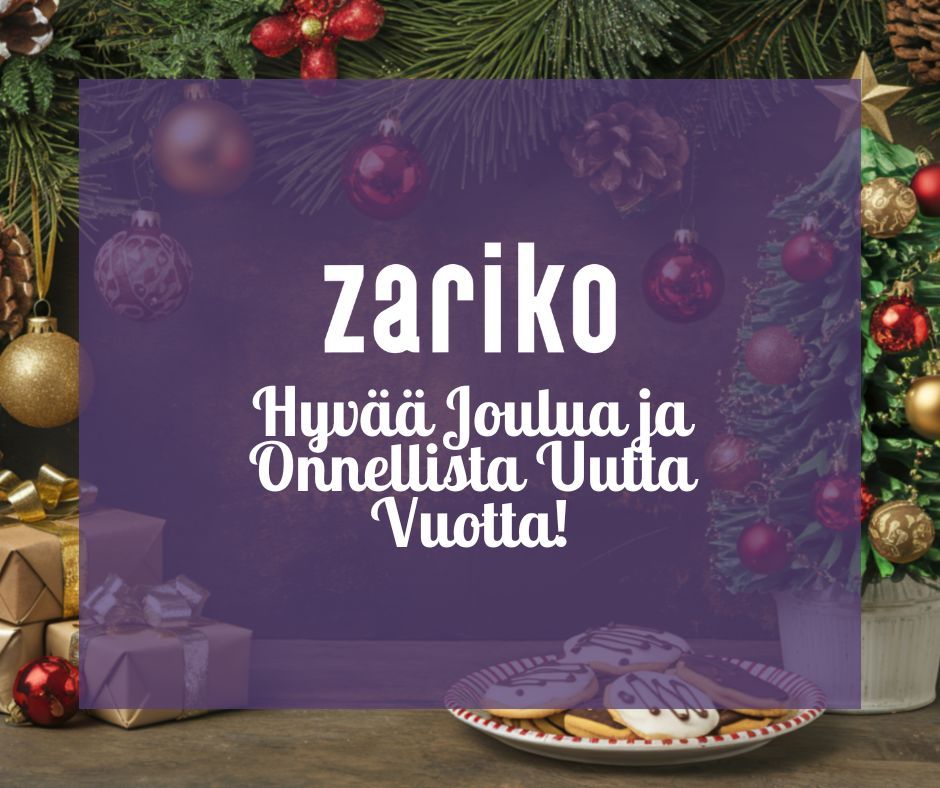 Hyvää joulua ja Onnellista Uutta Vuotta!