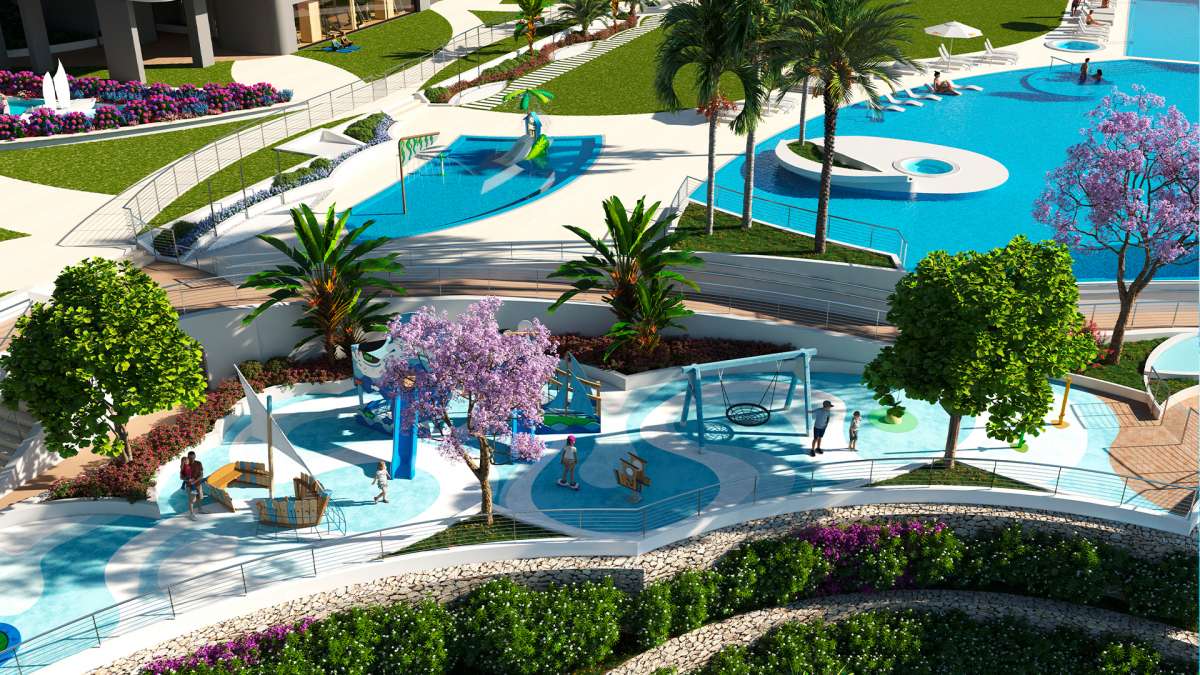 BENIDORM NEW 2 BEDROOM APARTMENTS LOCATED 50 METERS FROM THE BEACH WITH MAGNIFICENT SEA VIEWS