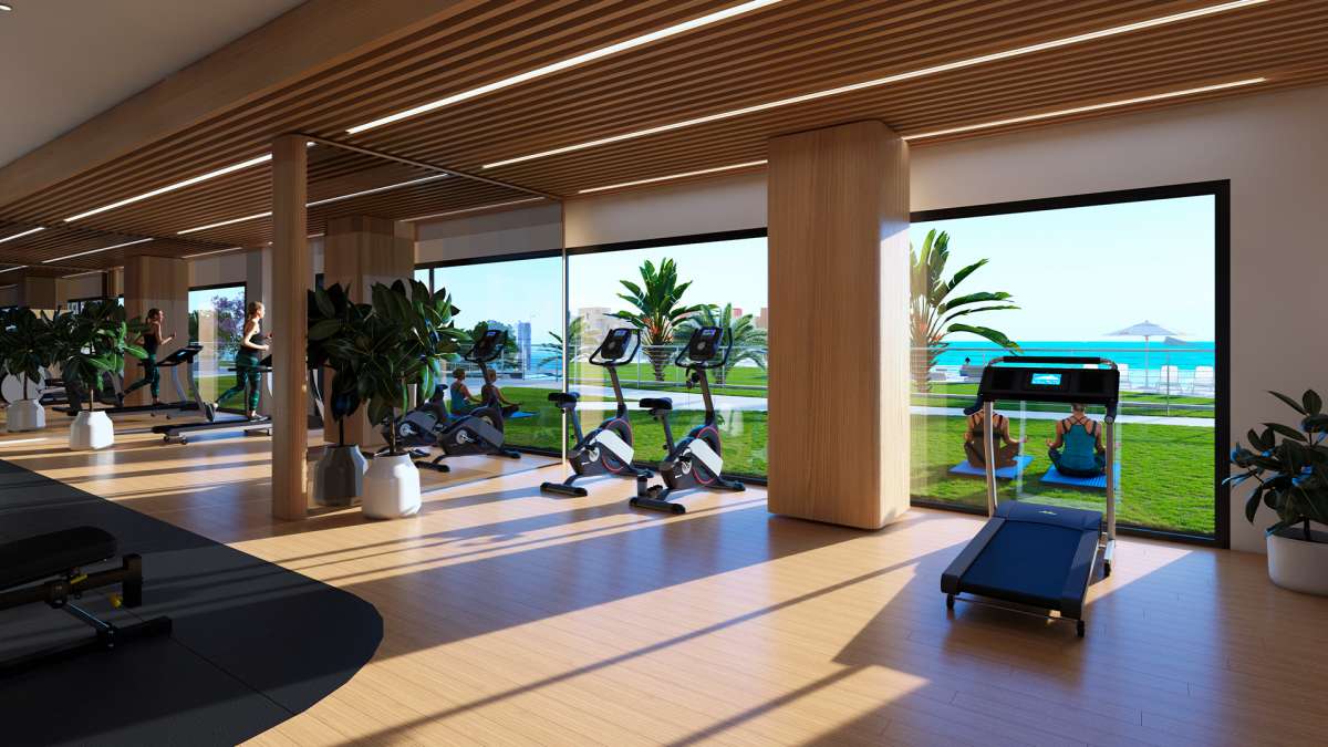 BENIDORM NEW 2 BEDROOM APARTMENTS LOCATED 50 METERS FROM THE BEACH WITH MAGNIFICENT SEA VIEWS