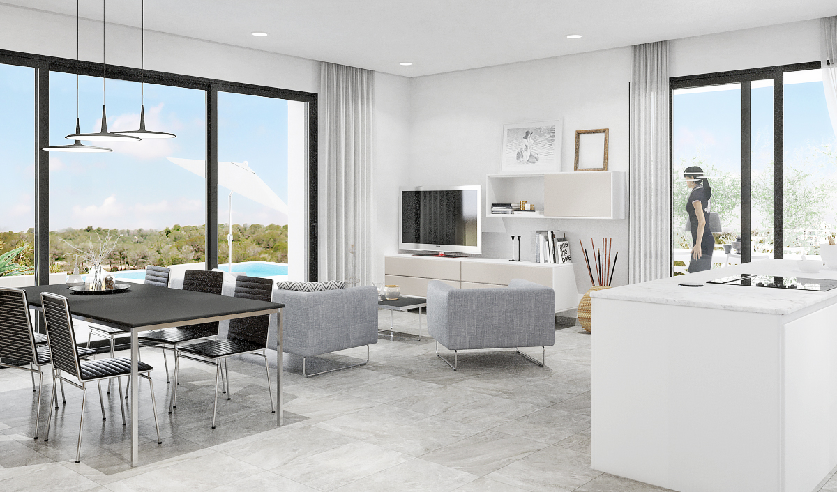 NEW 3 BEDROOM VILLA WITH PRIVATE POOL AT LAS COLINAS GOLF