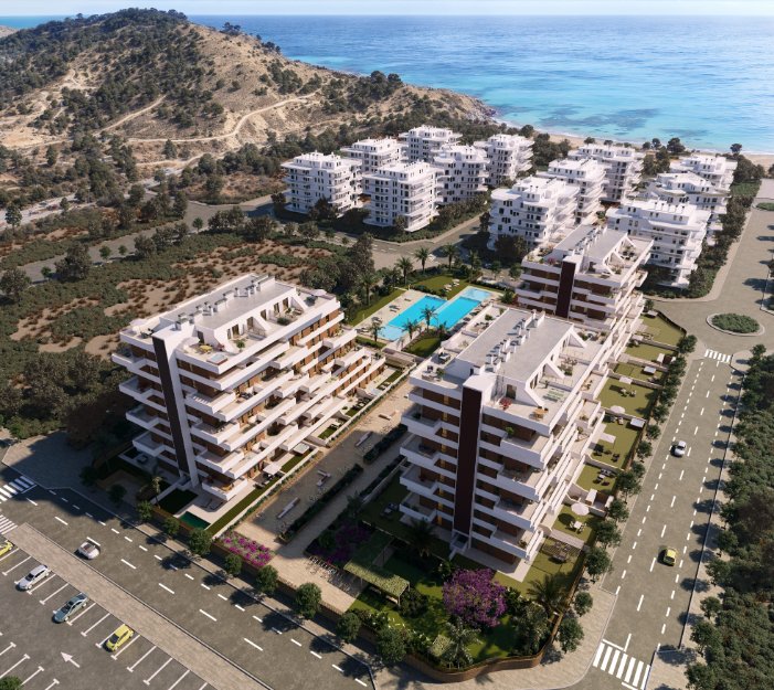 NEW APARTMENTS IN VILLAJOYOSA WITH DIRECT ACCESS TO THE BEACH