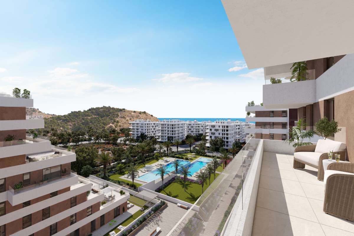 NEW APARTMENTS IN VILLAJOYOSA WITH DIRECT ACCESS TO THE BEACH