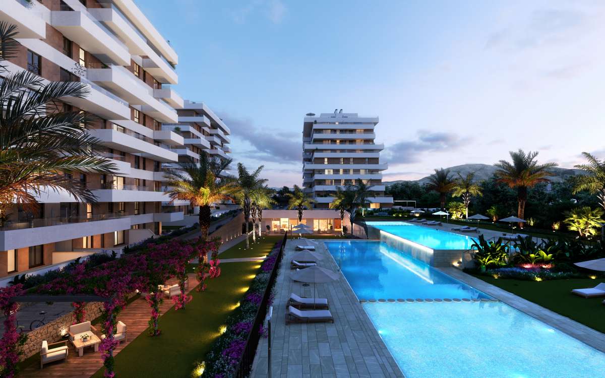 NEW APARTMENTS IN VILLAJOYOSA WITH DIRECT ACCESS TO THE BEACH