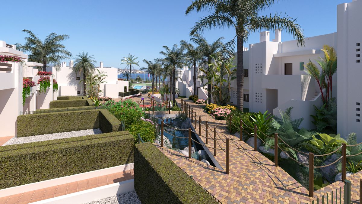 NEW 2 BEDROOM PENTHOUSES BY THE SEA ON THE ALMERIA COAST.