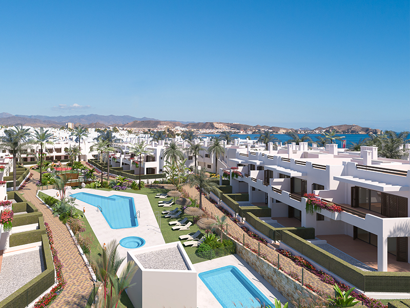 NEW 2 BEDROOM PENTHOUSES BY THE SEA ON THE ALMERIA COAST.