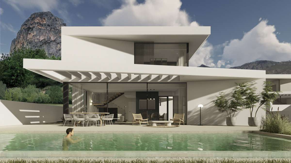 NEW VILLA FOR SALE IN POLOP - 3 BEDROOMS, 3 BATHROOMS