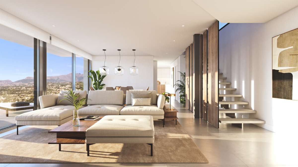 MODERN 3 BEDROOM, 3 BATHROOM VILLA WITH SEA VIEW IN BENITACHELL - FOR SALE