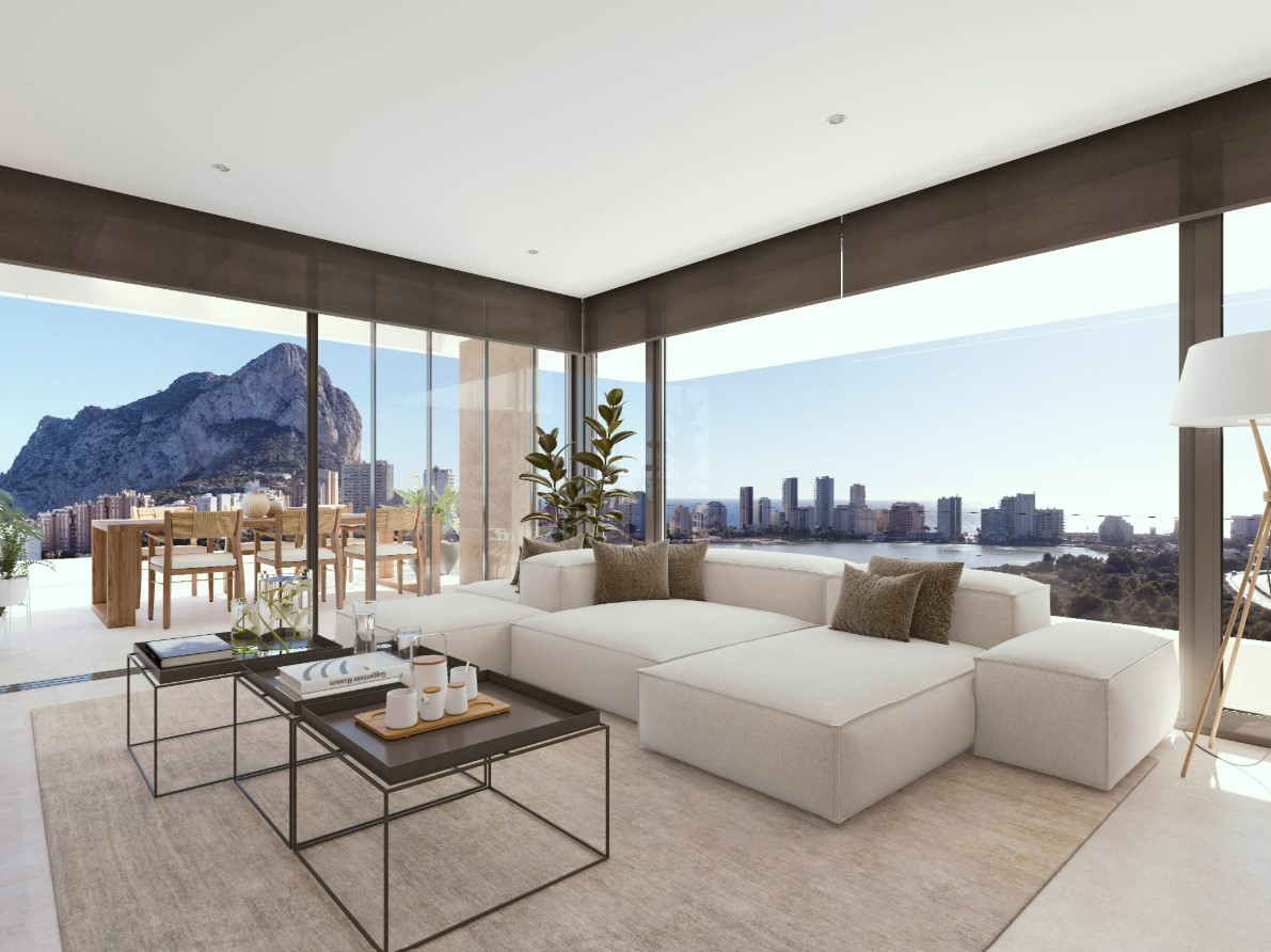 MODERN 2 BEDROOM 2 BATHROOM APARTMENT FOR SALE IN CALPE