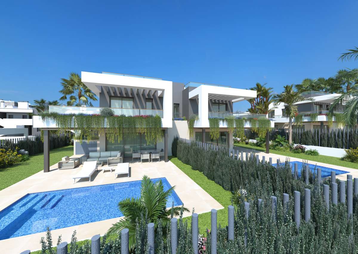BRAND NEW COMPLEX OF APARTMENTS, BUNGALOWS AND VILLAS WITH LARGE COMMON AREAS AND CLOSE TO THE BEACH
