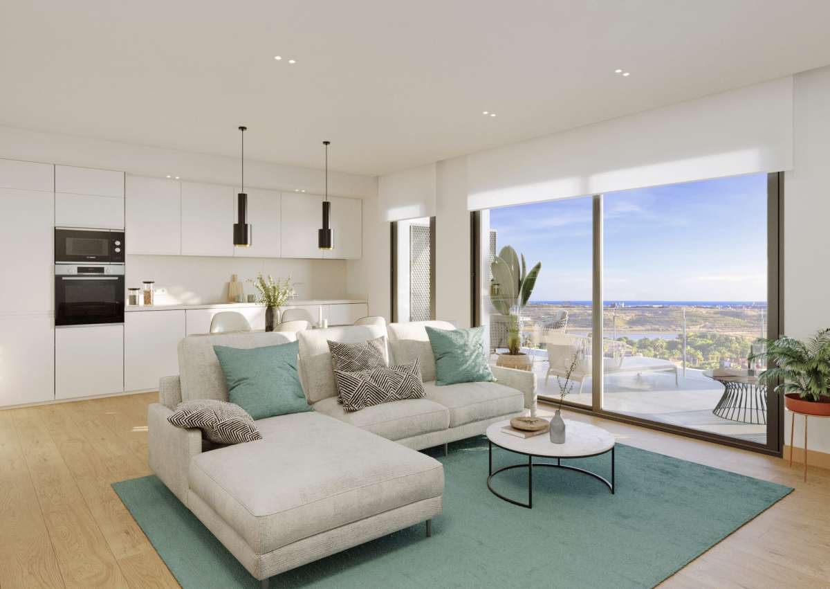 3 BEDROOM APARTMENT WITH SEA VIEW NEAR ALICANTE