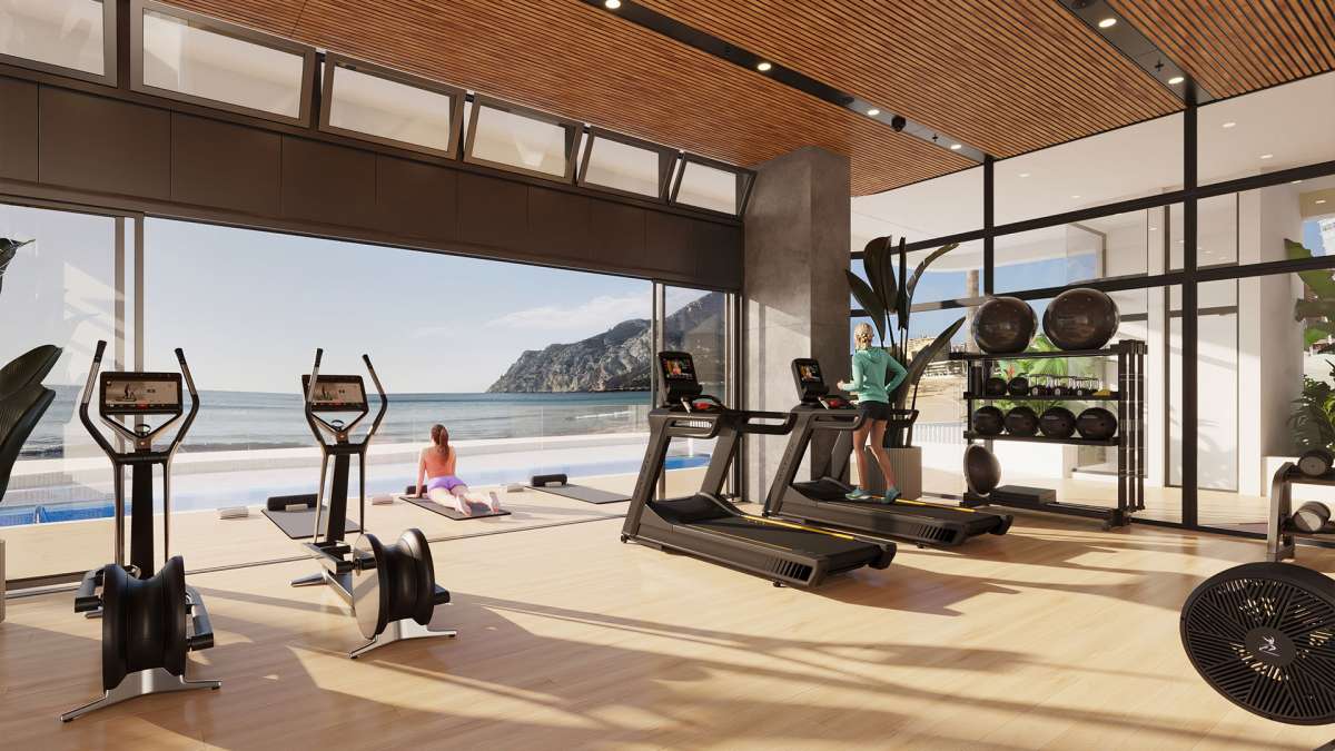 3-BEDROOM DUPLEX PENTHOUSES ON THE BEACHFRONT OF LA FOSSA BEACH IN CALPE