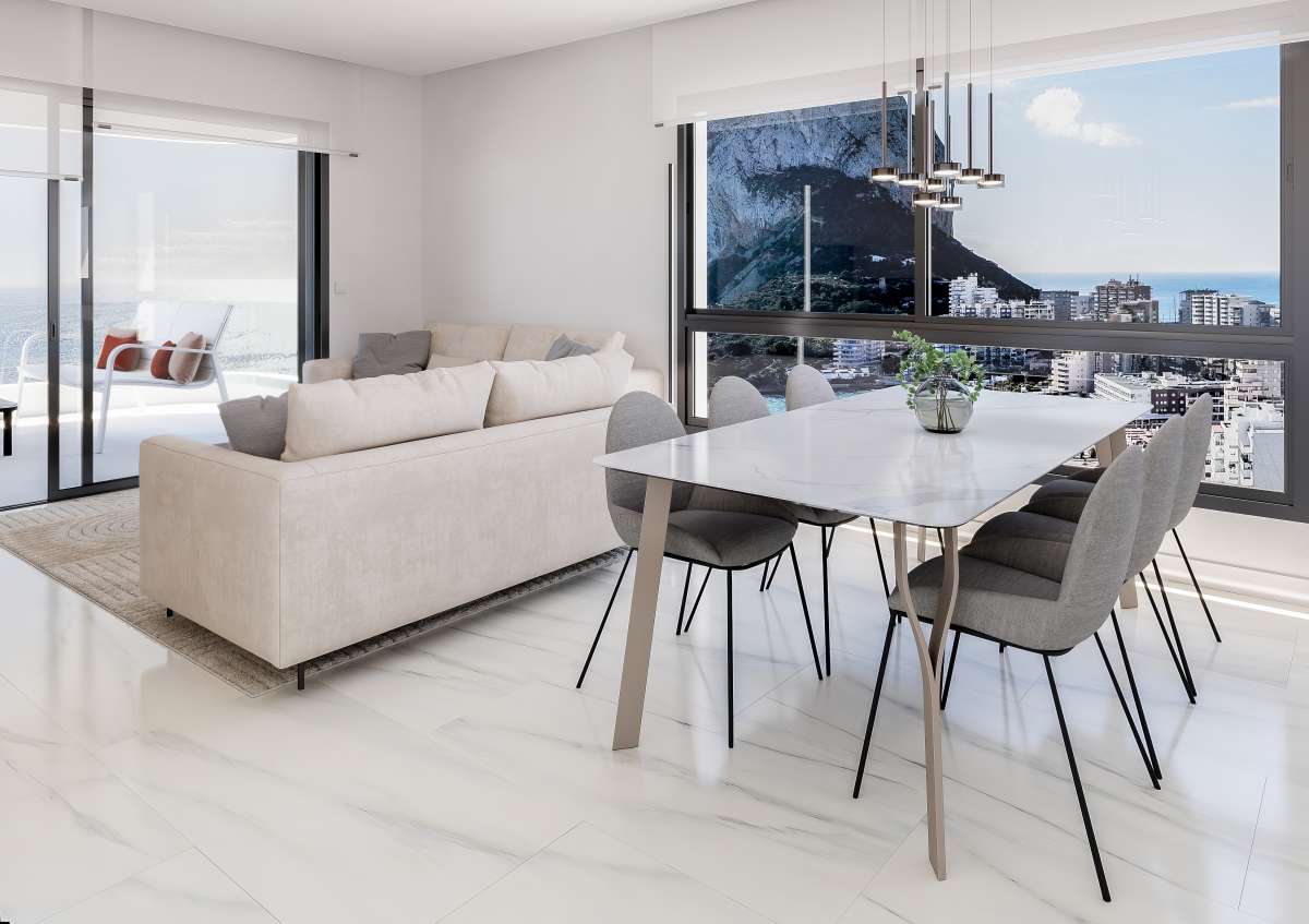 3-BEDROOM DUPLEX PENTHOUSES ON THE BEACHFRONT OF LA FOSSA BEACH IN CALPE